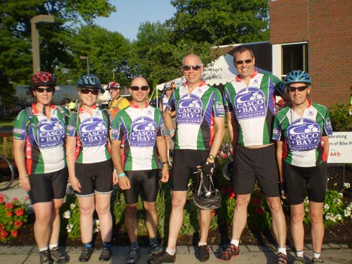 CBBC team members on the MS ride - August 2009 CBBC team members on the MS ride - August 2009