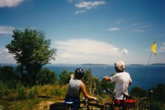 Bike Rally in Union 1989  On way to Dark Harbor 89  Photo courtesy of Evelyn Cookson