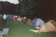 Duck Puddle Campground, Bike Rally 1990  Carl Akins  Photo courtesy of Evelyn Cookson