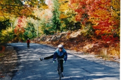 Covered Bridge ride 10/93  Patty Medina  Photo courtesy of Evelyn Cookson