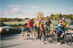 Covered Bridge ride 10/93  Photo courtesy of Evelyn Cookson