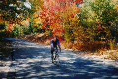 Covered Bridge ride 10/93  Dave Hardman  Photo courtesy of Evelyn Cookson