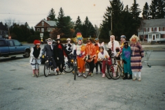 Halloween ride 1993  Photo courtesy of Evelyn Cookson