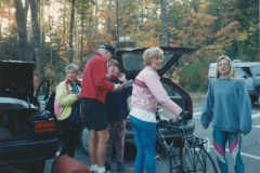 107 miles over 4 notches  Ellen, Gary, Andrea, Maggie, Pam  Photo courtesy of Evelyn Cookson