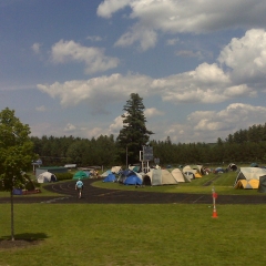 maine bike rally tents, fryeburg, me