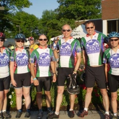 CBBC MS 150 team