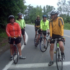 Yarmouth Wednesday night ride on the Woods-Woodville-Winn loop