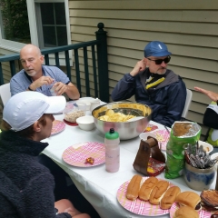 After the York-Portsmouth ride (Jim Hamilton photo)