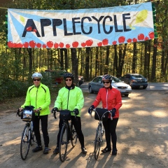 CBBC at Applecycle ride to benefit Community Bike Center (Kathy Potrepka photo)