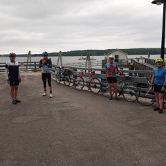 Cousins Island ride (Jim Hamilton photo)