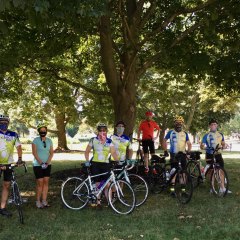 Picnic beach ride (Kathy Potrepka photo)